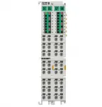 Beckhoff EtherCAT Terminal, 8-channel analog input, temperature, RTD (Pt100), 16 bit, 3-wire connection EL3218