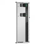 Beckhoff EtherCAT Terminal, 2-channel analog input, voltage, ±60 V…±1200 V, 24 bit, 50 ksps, electrically isolated, 4 mm socket ELM3002-0205