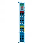 Beckhoff EtherCAT Terminal, 1-channel analog input, measuring bridge, full bridge, 24 bit, Ex i, TwinSAFE SC ELX3351-0090