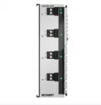 Beckhoff  EtherCAT Terminal, 4-channel analog input, voltage, ±30 V…±20 mV, 24 bit, 10 ksps, externally calibrated ELM3004-0030