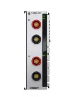 Beckhoff  EtherCAT Terminal, 2-channel analog input, voltage, ±60 V…±1200 V, 24 bit, 50 ksps, electrically isolated, 4 mm socket ELM3002-0205