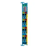 Beckhoff EtherCAT Terminal, 4-channel analog input, temperature, thermocouple, 16 bit, Ex i, TwinSAFE SC ELX3314-0090