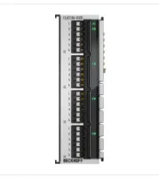 Beckhoff   EtherCAT Terminal, 4-channel analog input, measuring bridge, full/half/quarter bridge, 24 bit, 10 ksps, externally calibrated ELM3504-0030